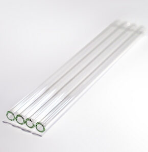 Glass straws 200mm