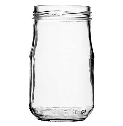 Jar 212 ml white TO58 Atlas