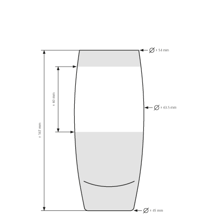 Mineralglas Endessa 29.6 cl Mineralglas Endessa 29.6 cl