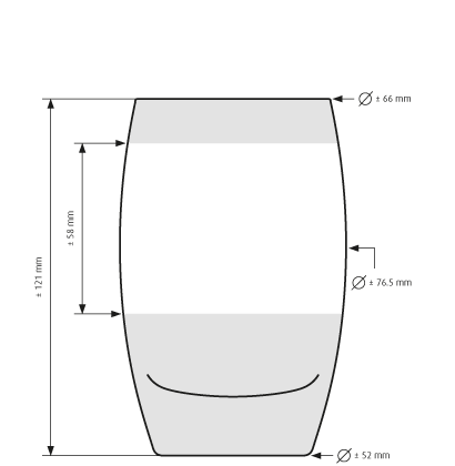 Mineralglas Salto 35 cl Mineralglas Salto 35 cl