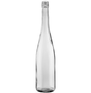 Rhine wine bottle BVS 30H60 75cl white 350mm