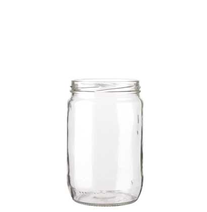 Vaso per conserve 660 ml bianco TO82 Vaso per conserve 660 ml bianco TO82