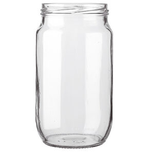 Vaso per conserve 850 ml bianco TO82 Normalisé