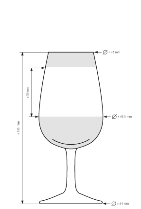 Bicchiere da vino bianco Viticole 21cl Bicchiere da vino bianco Viticole 21cl