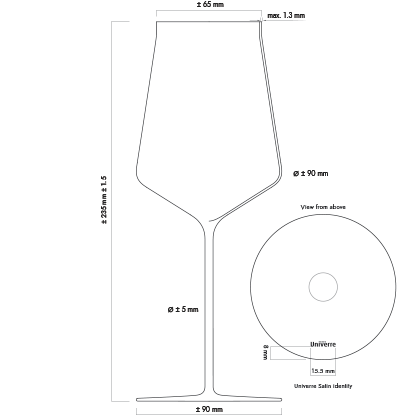 Bicchiere di Vino Premium Sommelis 48cl Bicchiere di Vino Premium Sommelis 48cl