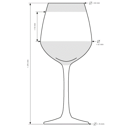 Bierglas Robusto 37cl Bierglas Robusto 37cl