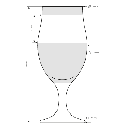 Bierglas Executive 52cl Bierglas Executive 52cl